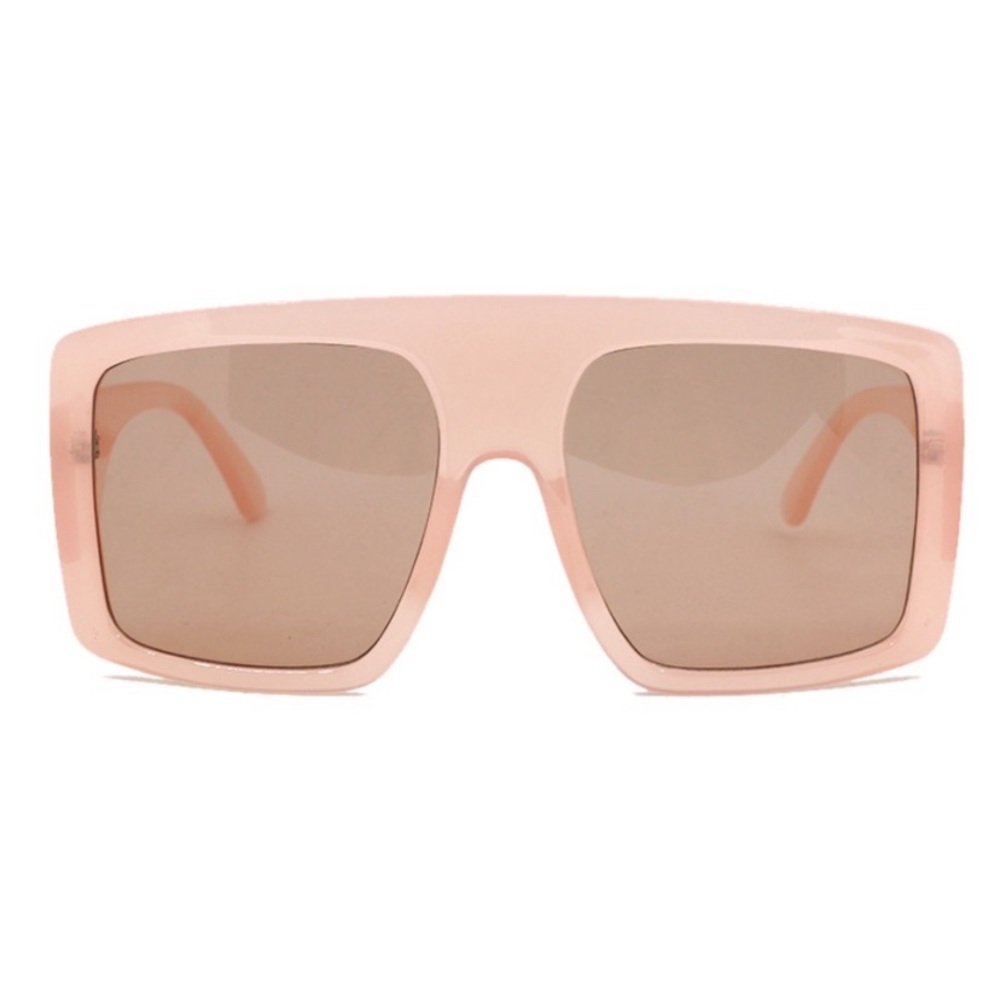 Soft Pink oversized shades